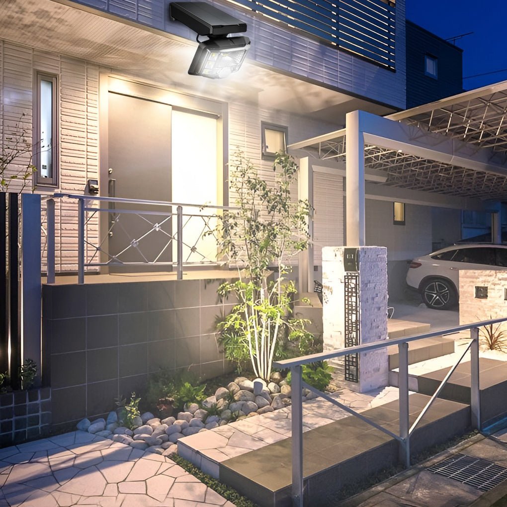 WINDSOR SOLAR MOTION-ACTIVATED WALL SPOTLIGHT