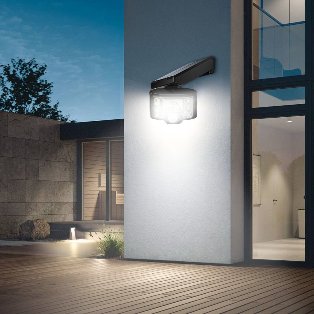 WINDSOR SOLAR MOTION-ACTIVATED WALL SPOTLIGHT