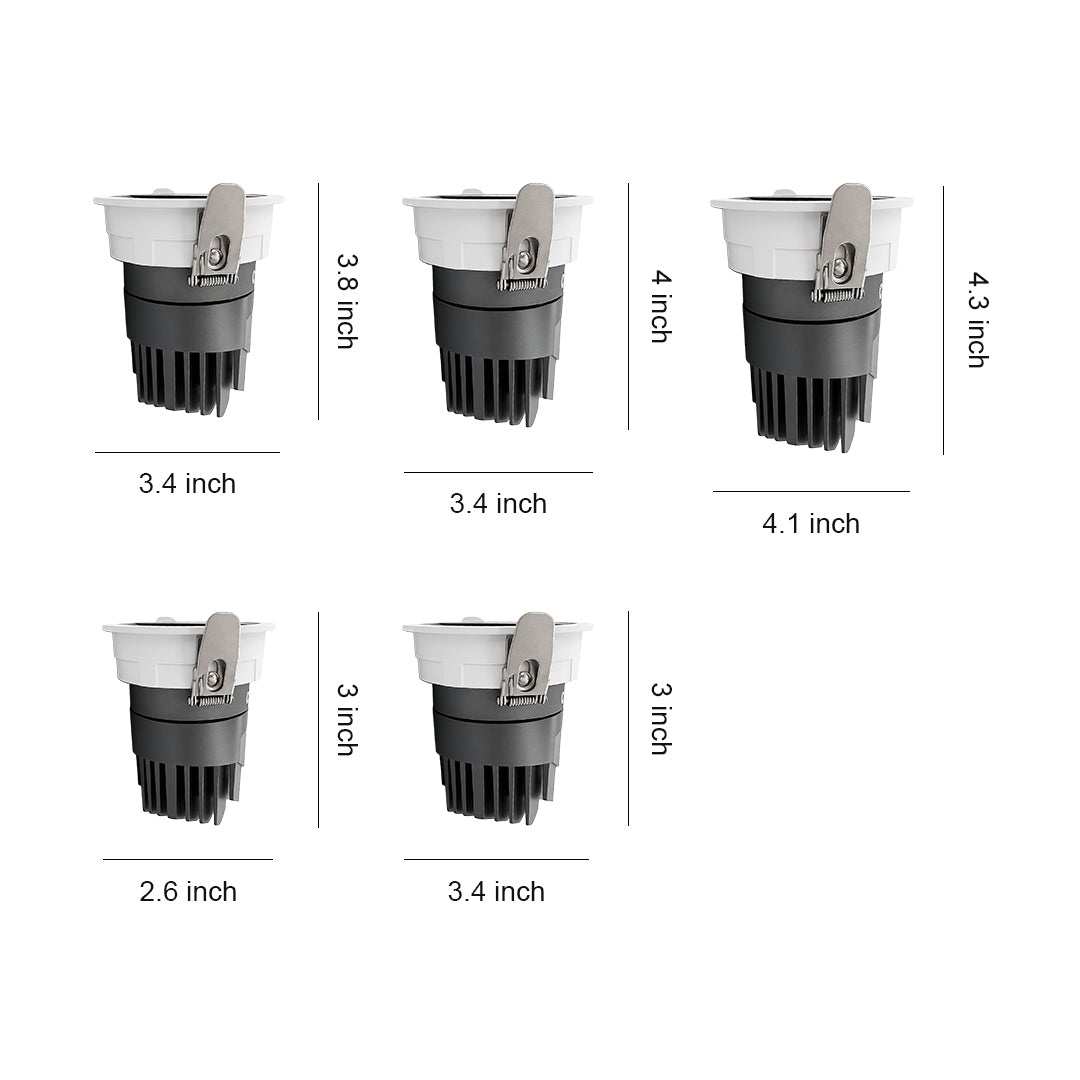 WINCHESTER FOCUSABLE LED RECESSED SPOTLIGHT