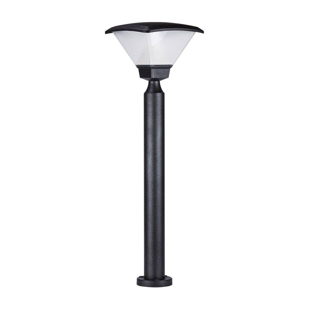RAVENWOOD BLACK BOLLARD GARDEN LANTERN