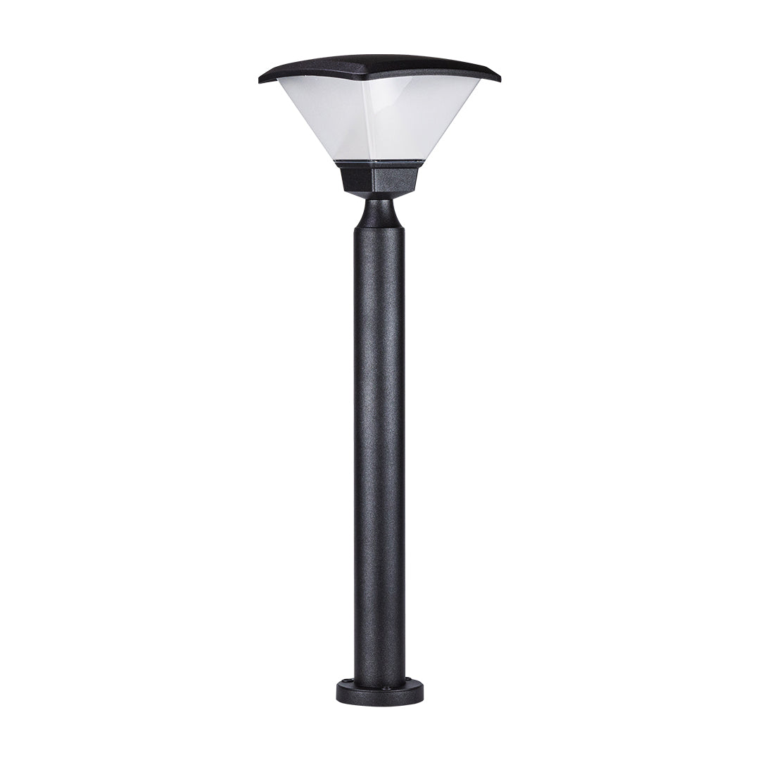RAVENWOOD BLACK BOLLARD GARDEN LANTERN