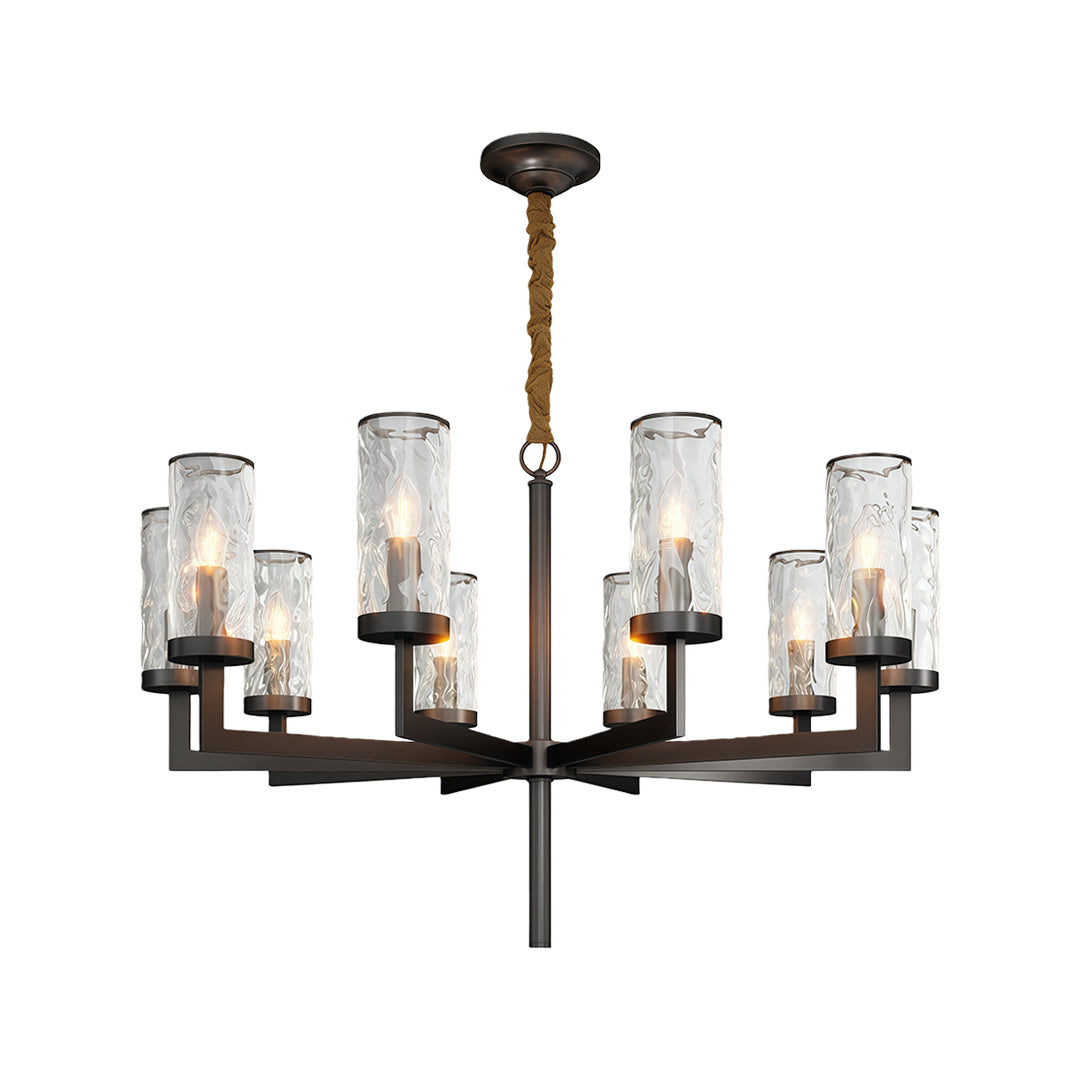 WINTHROP GLASS ISLAND PENDANT LIGHT