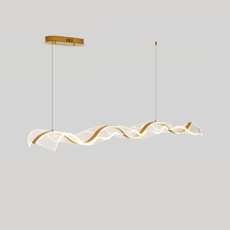 WINTHORPE CRYSTAL TEARDROP CEILING LIGHT