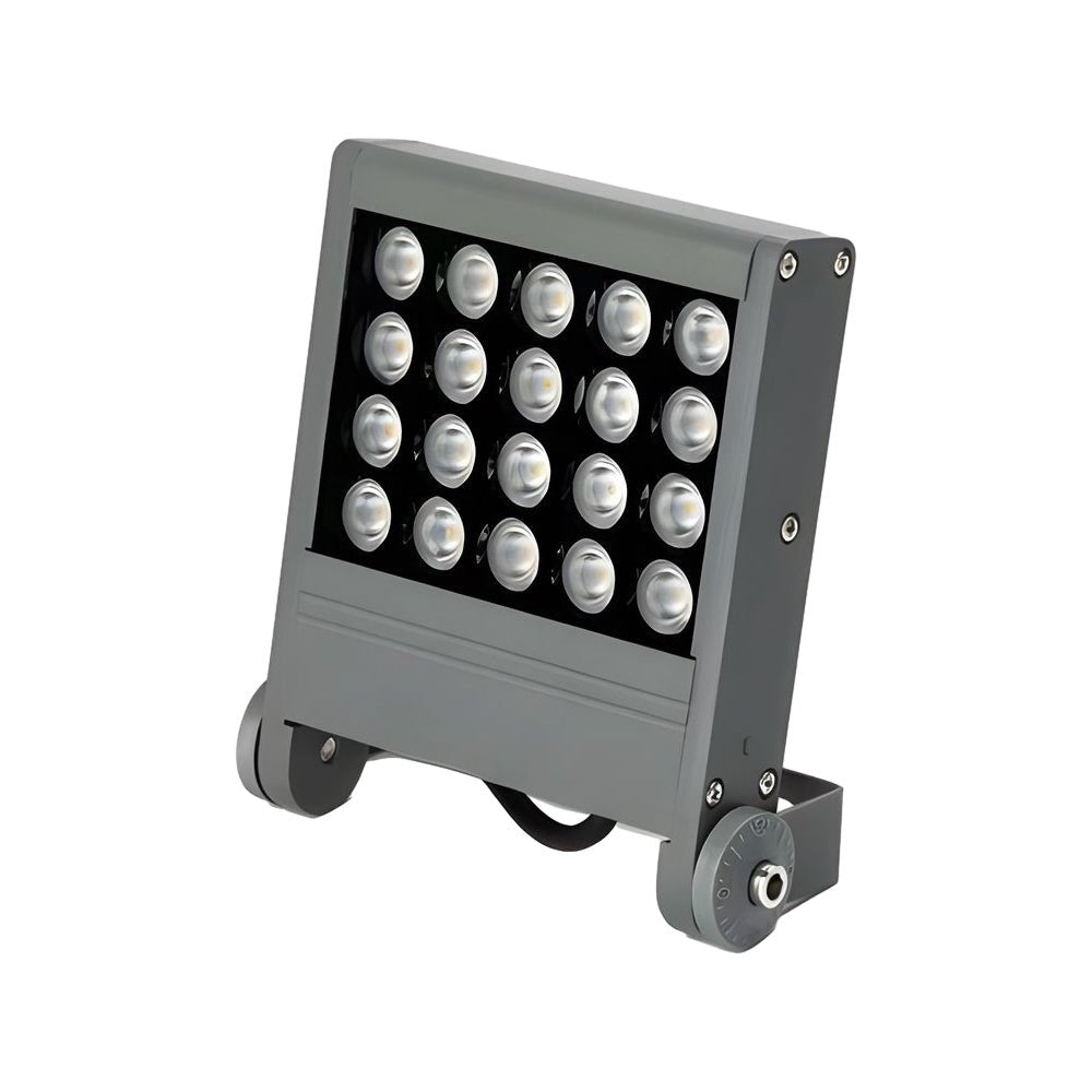 1. **WATERSHED SQUARE LUMINAIRE, 12W**  
   A robust aluminium flood light designed to illuminate outdoor spaces with precision.

2. **BARNESBURY POWERED BEAM, 18W**  
   A versatile square LED flood light crafted for high-performance lighting in gardens