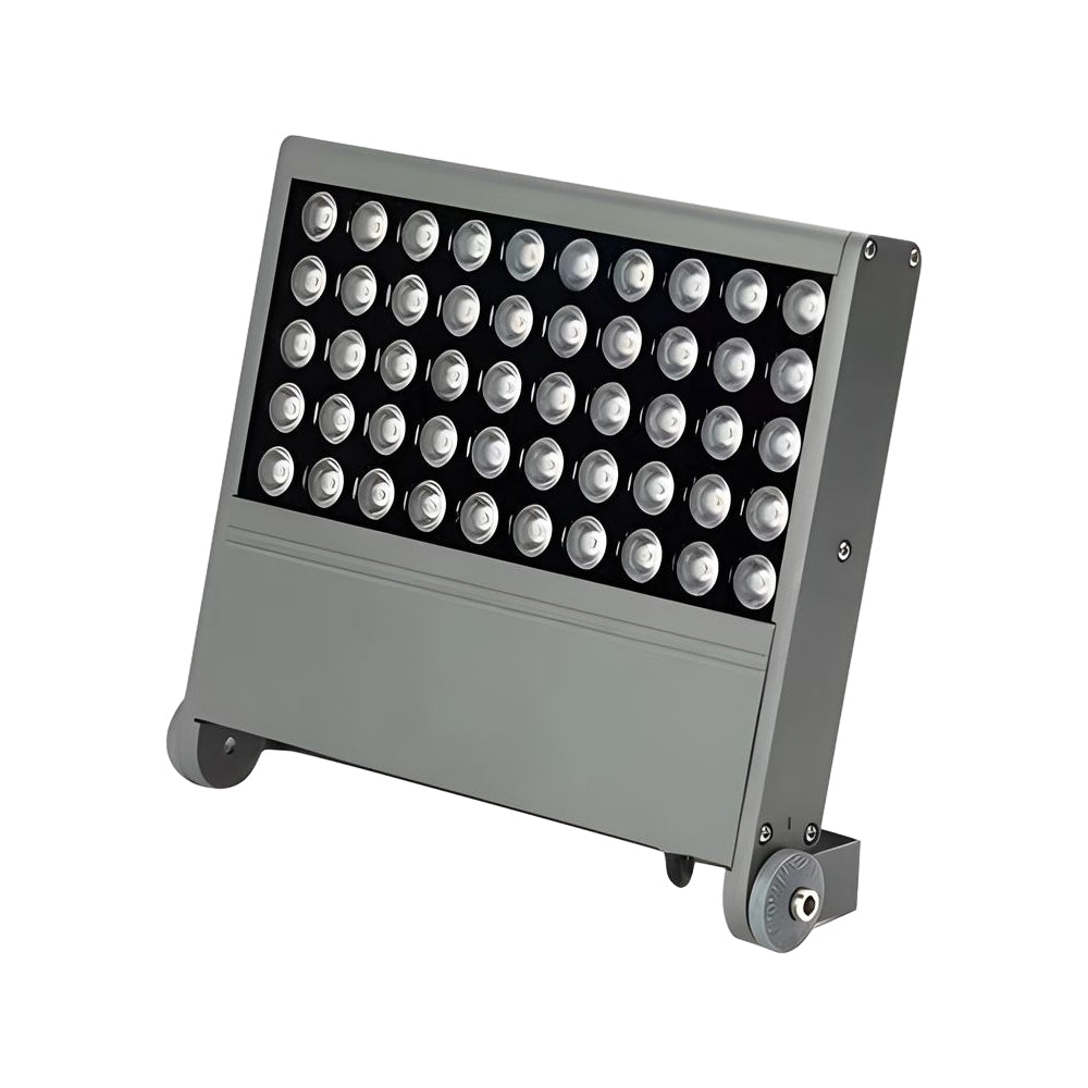 1. **WATERSHED SQUARE LUMINAIRE, 12W**  
   A robust aluminium flood light designed to illuminate outdoor spaces with precision.

2. **BARNESBURY POWERED BEAM, 18W**  
   A versatile square LED flood light crafted for high-performance lighting in gardens