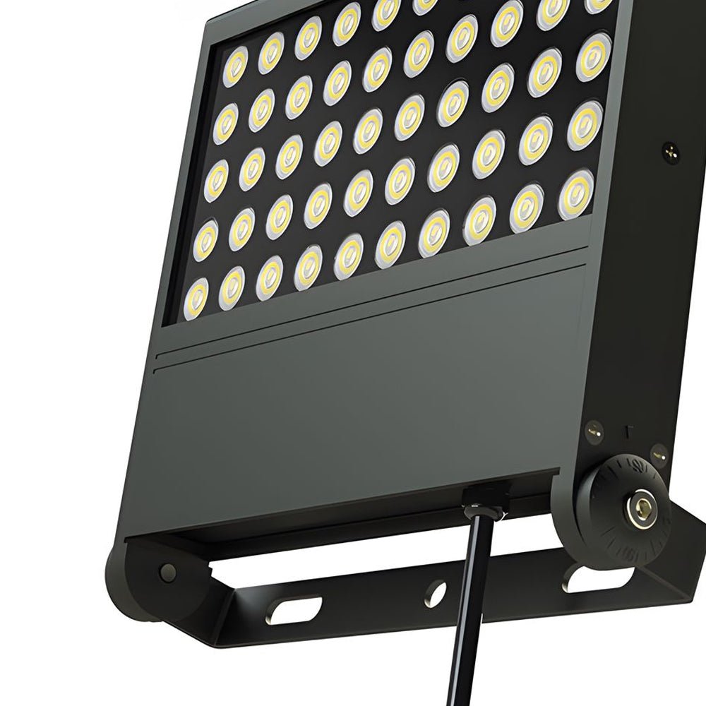 1. **WATERSHED SQUARE LUMINAIRE, 12W**  
   A robust aluminium flood light designed to illuminate outdoor spaces with precision.

2. **BARNESBURY POWERED BEAM, 18W**  
   A versatile square LED flood light crafted for high-performance lighting in gardens