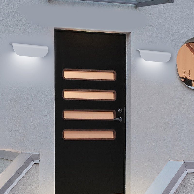 WINTHORPE ALUMINUM RECTANGULAR LED WALL SCONCE