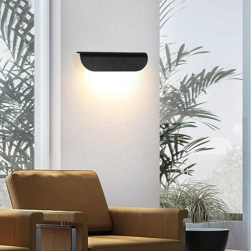 WINTHORPE ALUMINUM RECTANGULAR LED WALL SCONCE