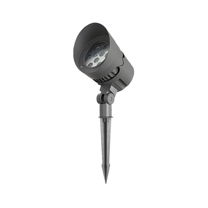 BEAUMONT ALUMINUM OUTDOOR SPOTLIGHTS WITH ADJUSTABLE SHADE AND WATER-RESISTANT DESIGN