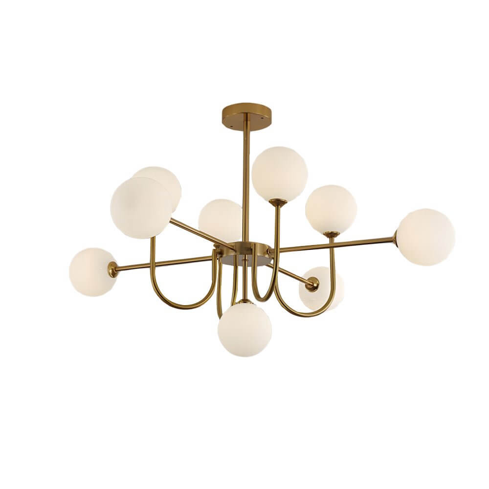 RAVENDALE AMBER ORBILLUX CHANDELIER