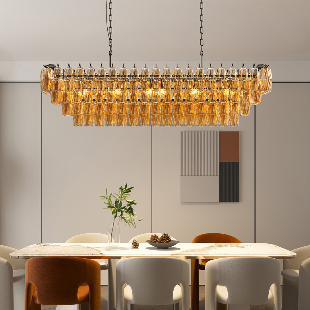 WINDSOR GLASS MULTI-ARM CEILING LANTERN