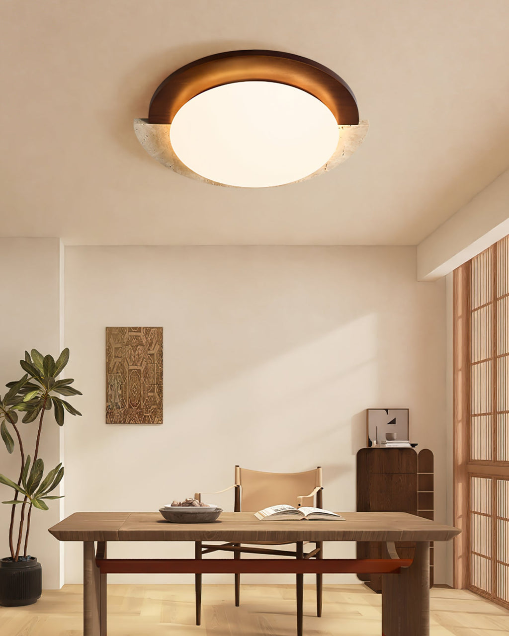 WINDSOR GLAZED CERAMIC CEILING LANTERN