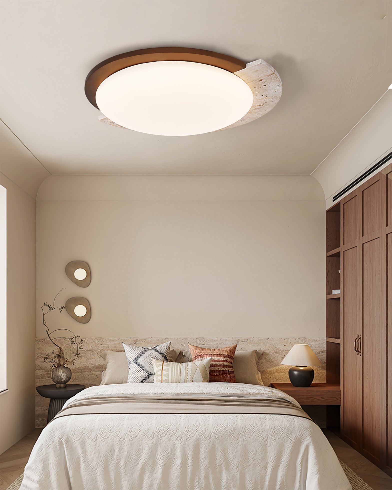 WINDSOR GLAZED CERAMIC CEILING LANTERN