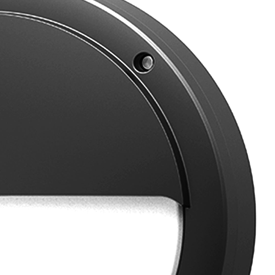 WINDSOR CIRCLE OUTDOOR LIGHTING FIXTURE, WEATHER-RESISTANT MINIMALIST DESIGN