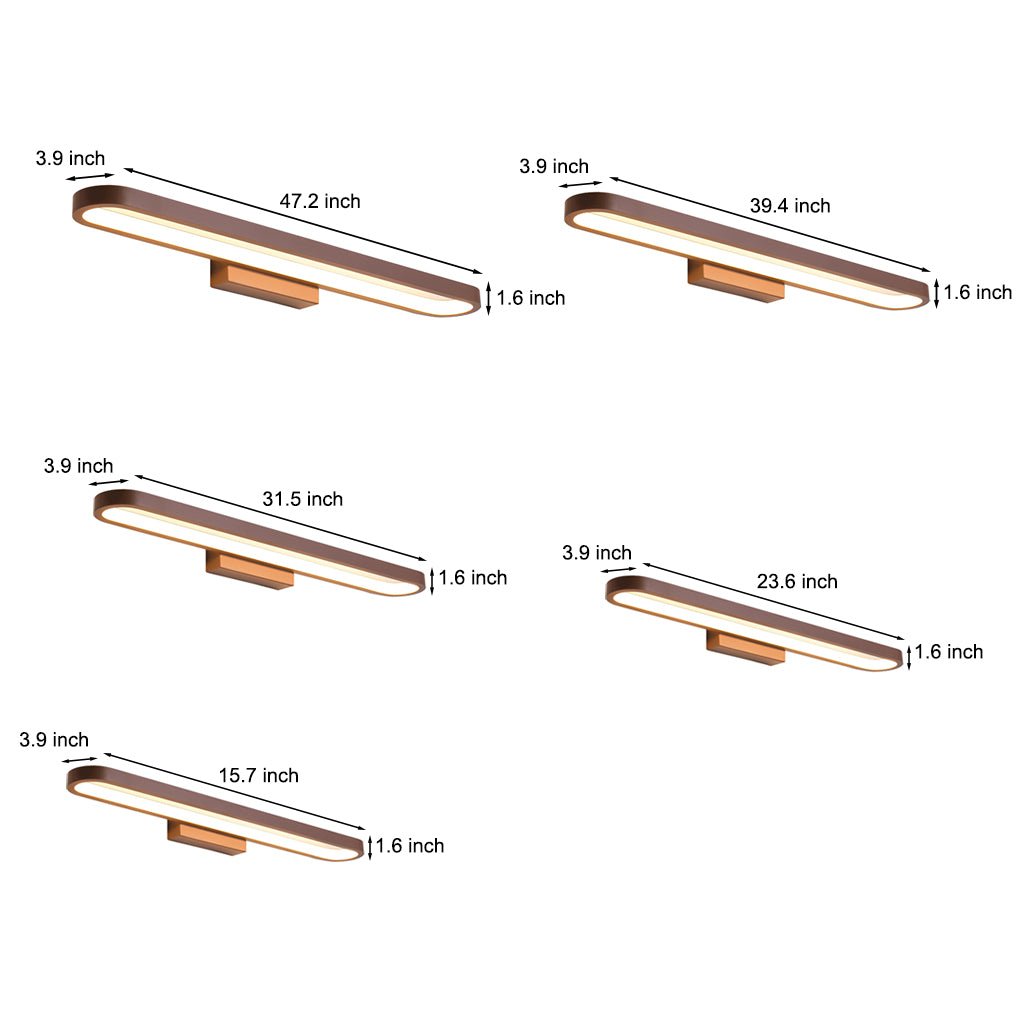 WINTHORPE CIRCULAR LED BATHROOM ILLUMINATOR WITH STREAMLINED DESIGN