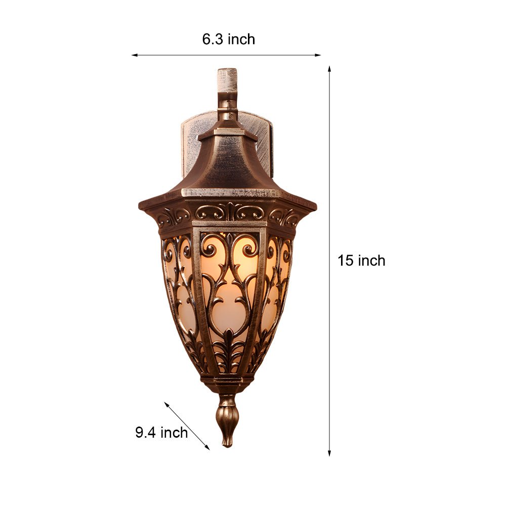 WINTHROP VINTAGE GARDEN WALL LANTERN