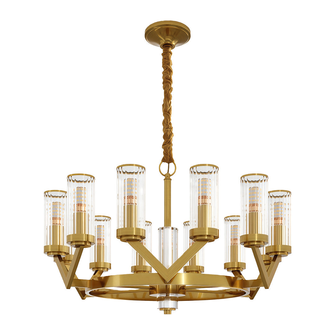 WINTHORPE CRYSTAL DROPLET CEILING LANTERN