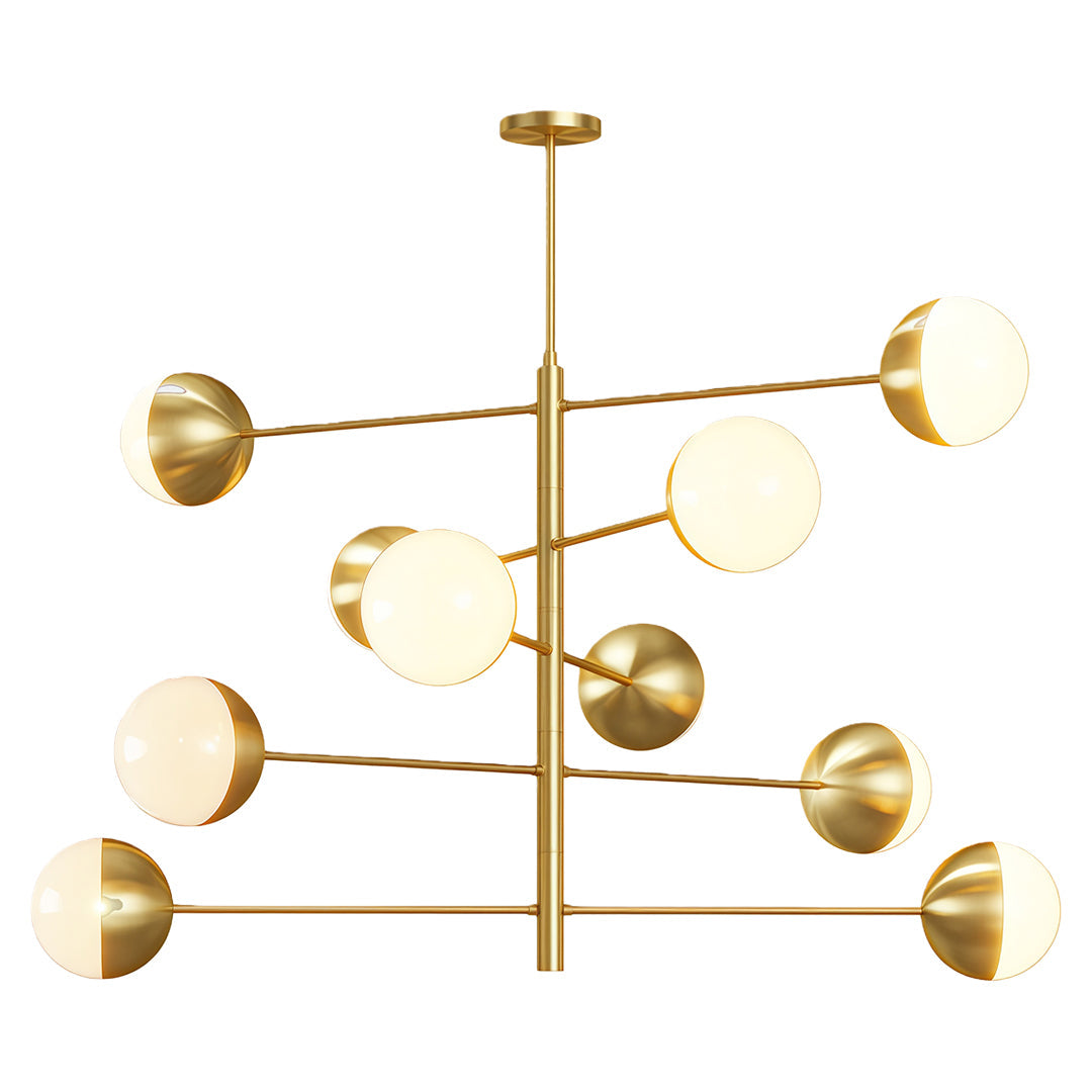 ALDERSON COPPER ORB CEILING LANTERN