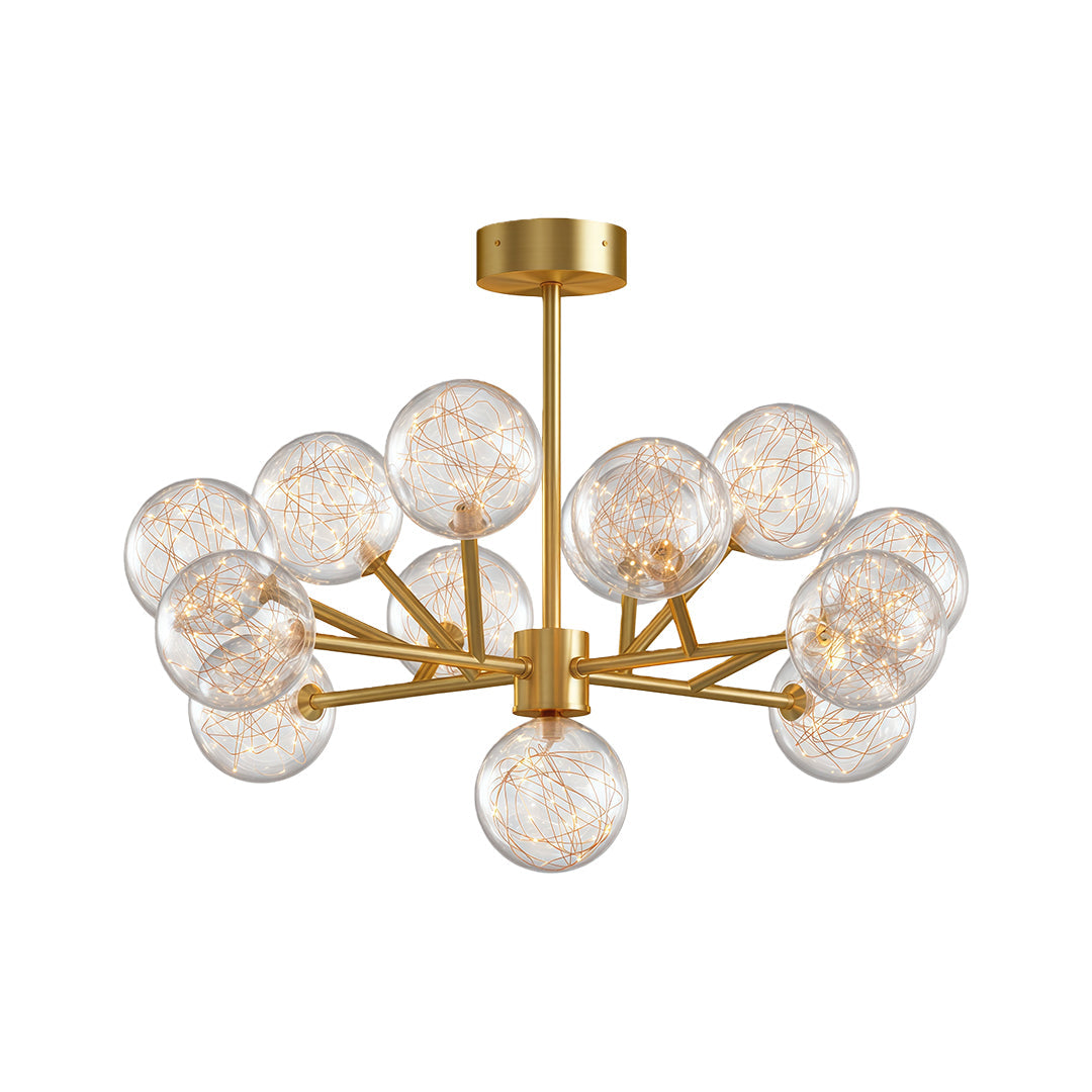 ASTRALIS CRYSTAL SPHERE CEILING LUMINARY