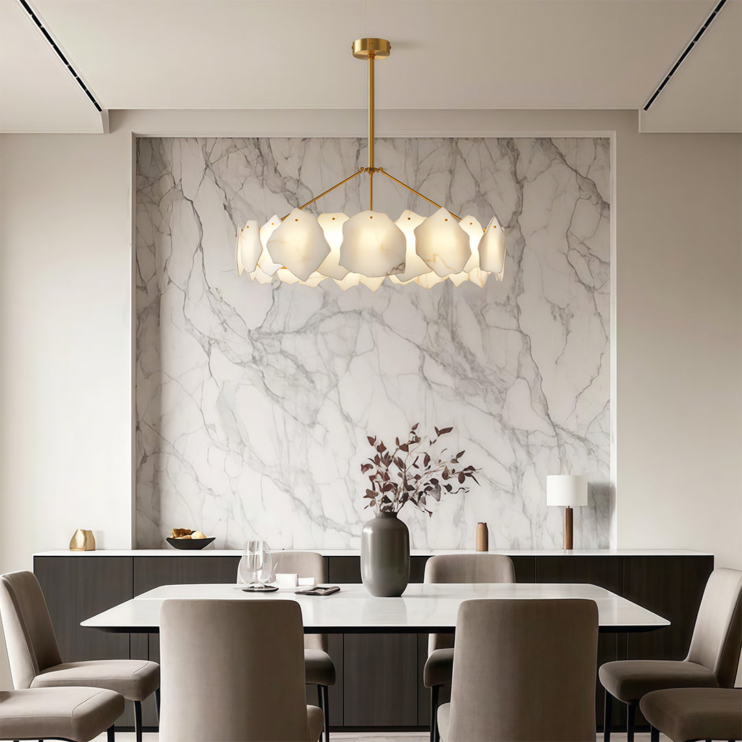 ASTRAYN COPPER CLOUDSCAPE CHANDELIER