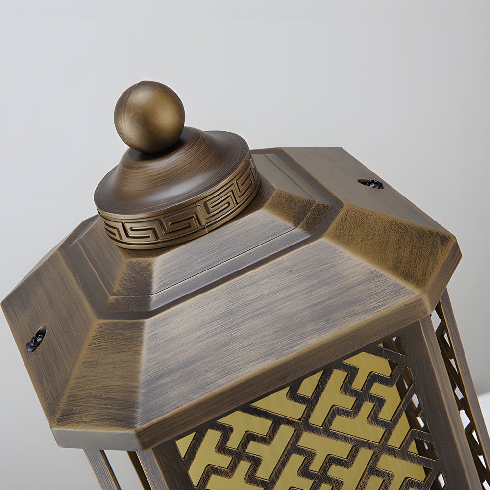 1. **WILLOUGHBY VINTAGE ALUMINUM FENCE LANTERN**  
   A timeless die-cast aluminum fixture featuring a waterproof glass shade, perfect for illuminating garden pathways with nostalgic charm.

2. **CHARLESTON RETRO GLASS POST LUMINAIRE**  
   A striking ble