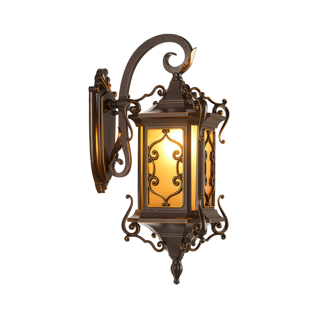 WINDSOR HILLS WEATHERPROOF OUTDOOR WALL LANTERN