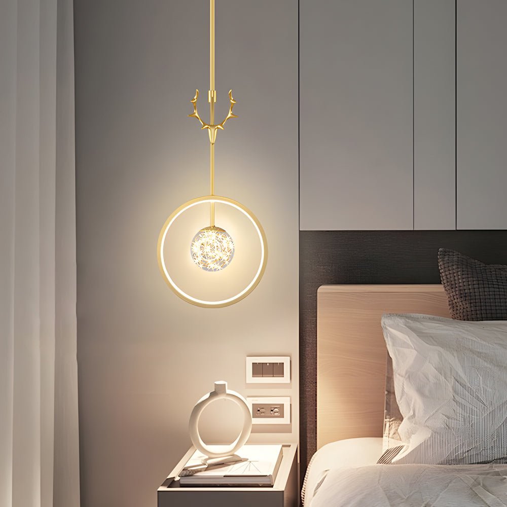 WINTERBOURNE ANTLER-INSPIRED DIMMING PENDANT LIGHTING