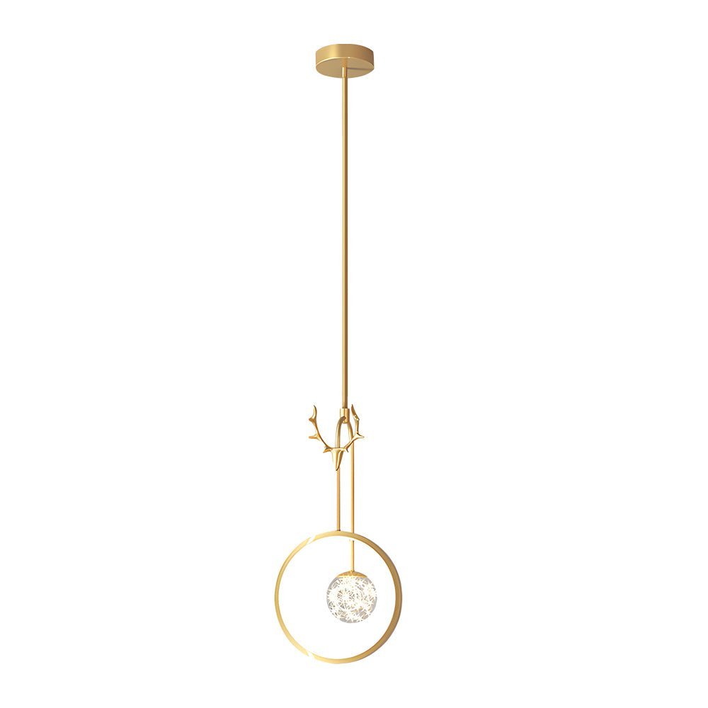 WINTERBOURNE ANTLER-INSPIRED DIMMING PENDANT LIGHTING