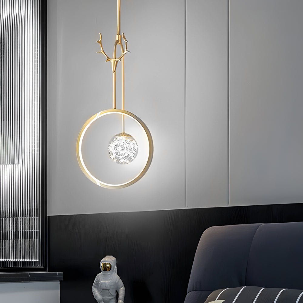 WINTERBOURNE ANTLER-INSPIRED DIMMING PENDANT LIGHTING