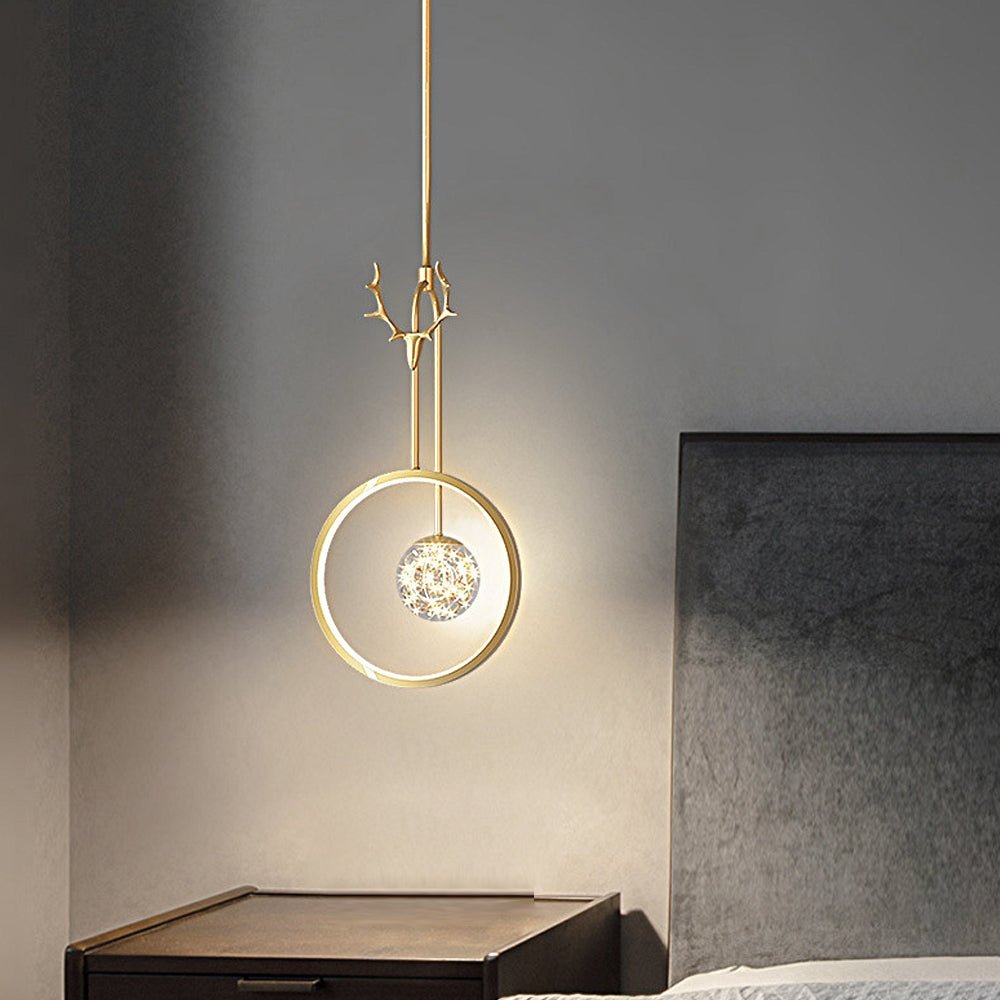 WINTERBOURNE ANTLER-INSPIRED DIMMING PENDANT LIGHTING