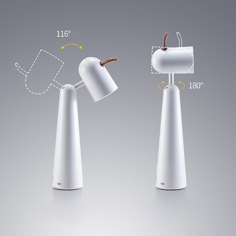 THORNBURY WHITESHINE RECHARGEABLE DESK LAMP WITH MOONLIGHT GLOW