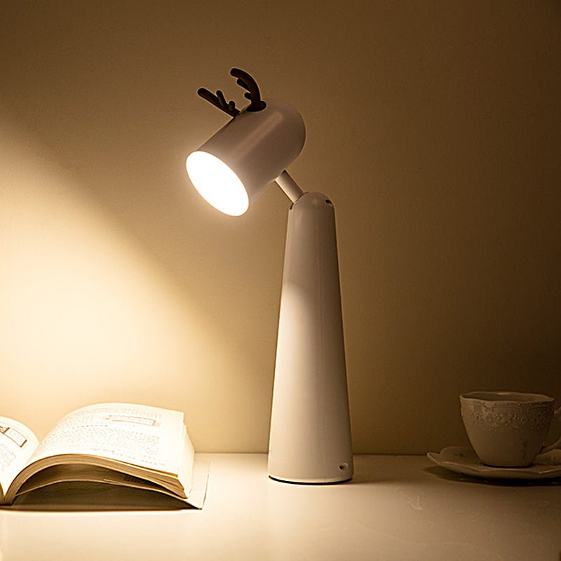 THORNBURY WHITESHINE RECHARGEABLE DESK LAMP WITH MOONLIGHT GLOW