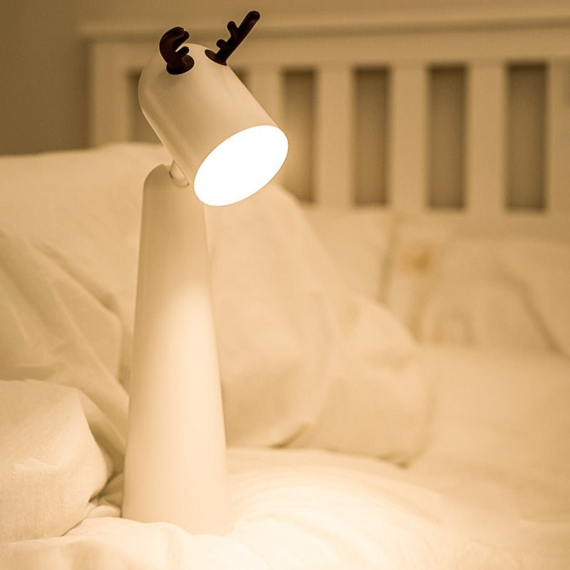 THORNBURY WHITESHINE RECHARGEABLE DESK LAMP WITH MOONLIGHT GLOW