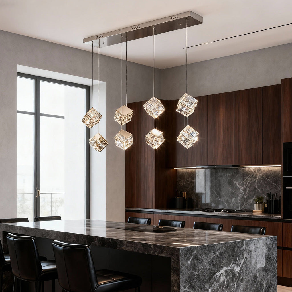 WINTHORPE CRYSTAL PUZZLE CEILING LANTERN