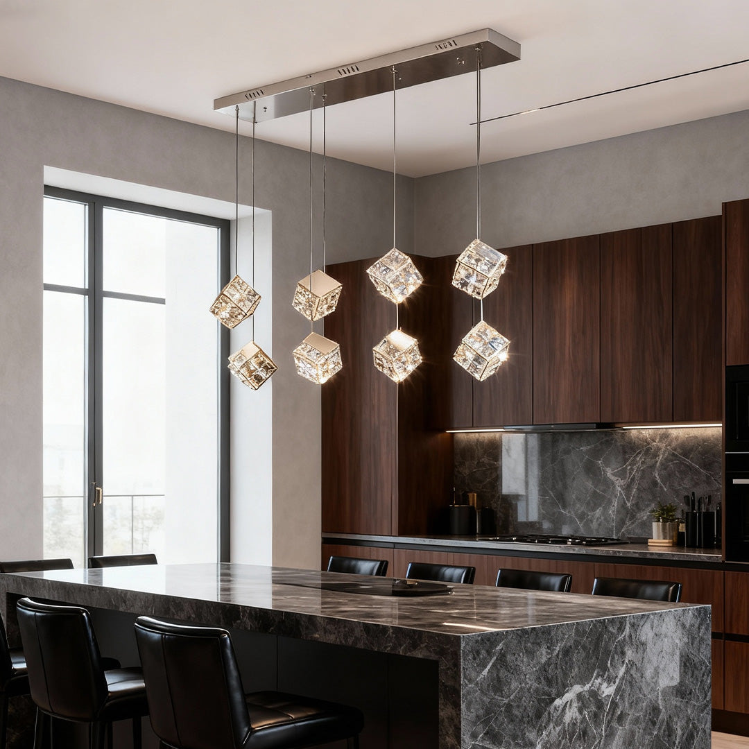 WINTHORPE CRYSTAL PUZZLE CEILING LANTERN