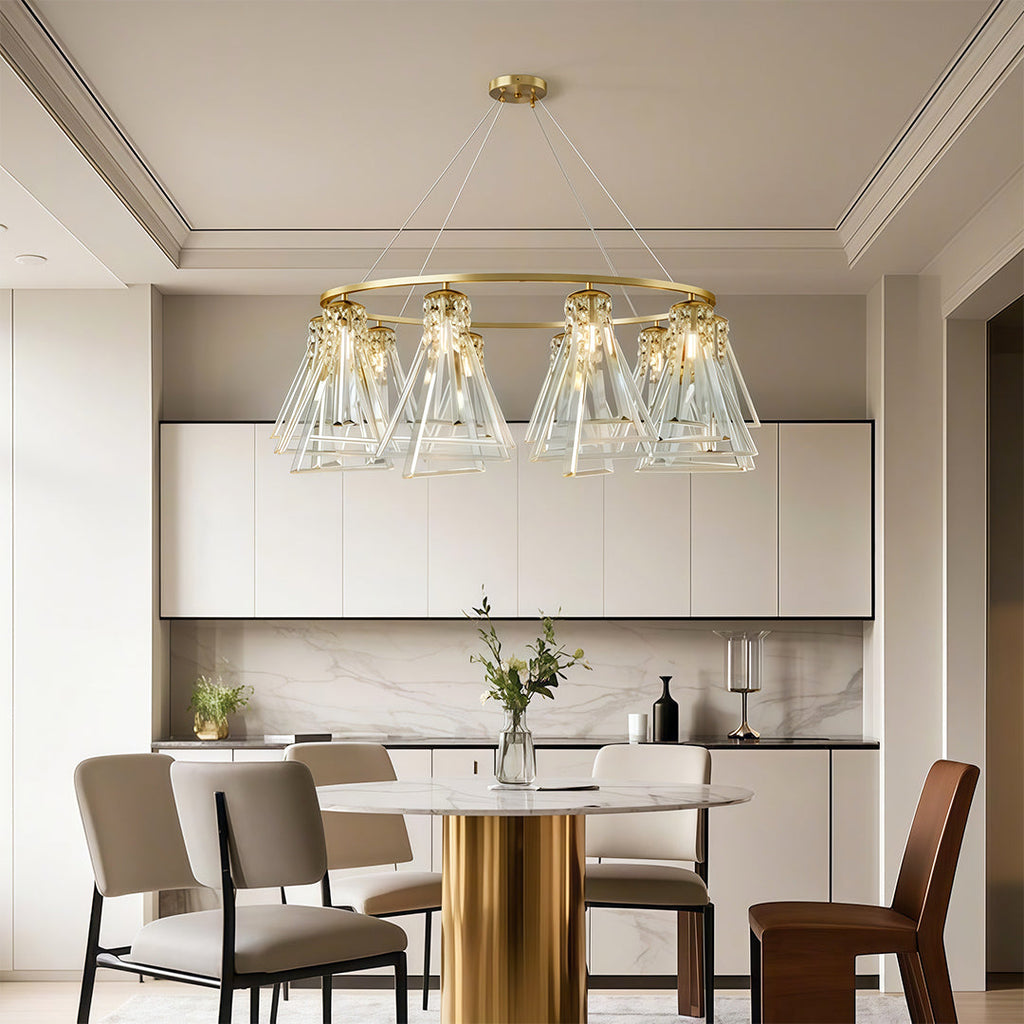 WINTERBOURNE CRYSTAL SPHERE CEILING LANTERN