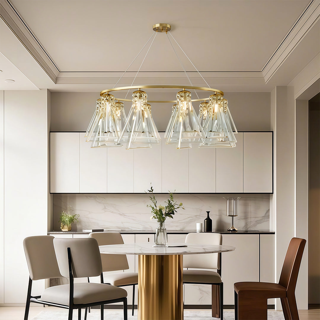 WINTERBOURNE CRYSTAL SPHERE CEILING LANTERN