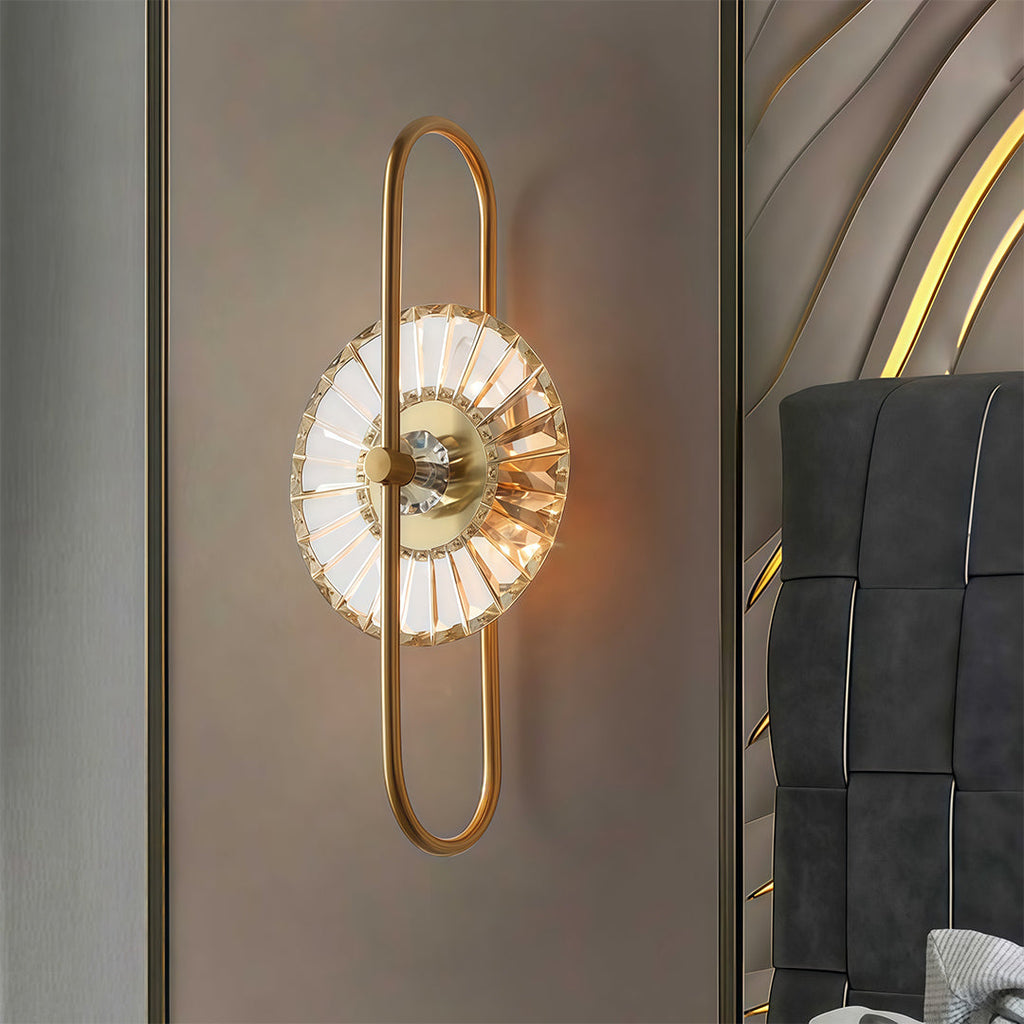 WINTERBORNE CRYSTAL EMBRACE WALL LIGHT