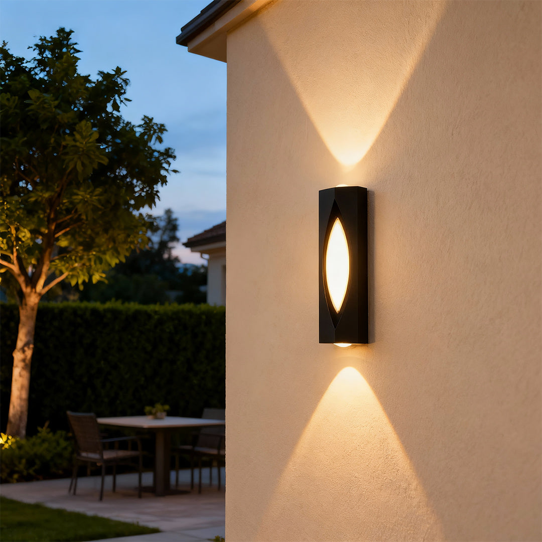 BRAMBLETON OUTDOOR LED WALL CANDLE SCONCE