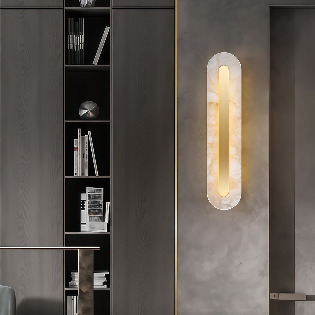 WINTERBOURNE BRASS CLOUD WALL LANTERN