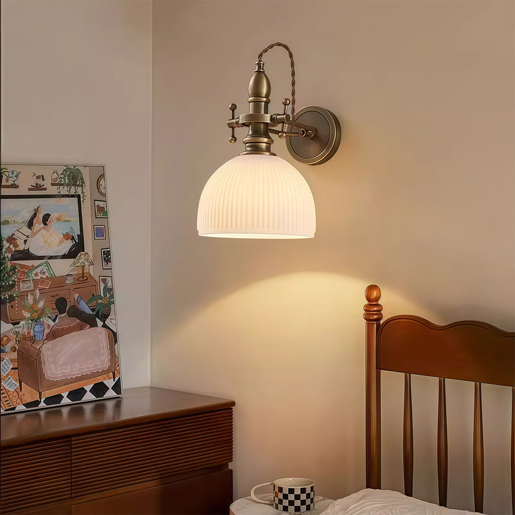 CHARLESTON VINTAGE INDOOR READING WALL SCONCE