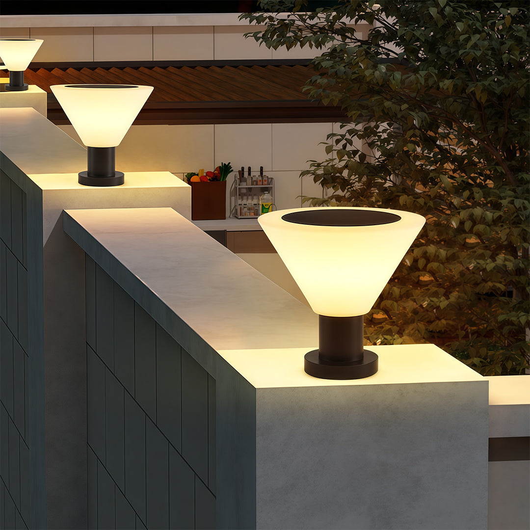 RAVENSHILL WEATHERPROOF GARDEN PILLAR LANTERN