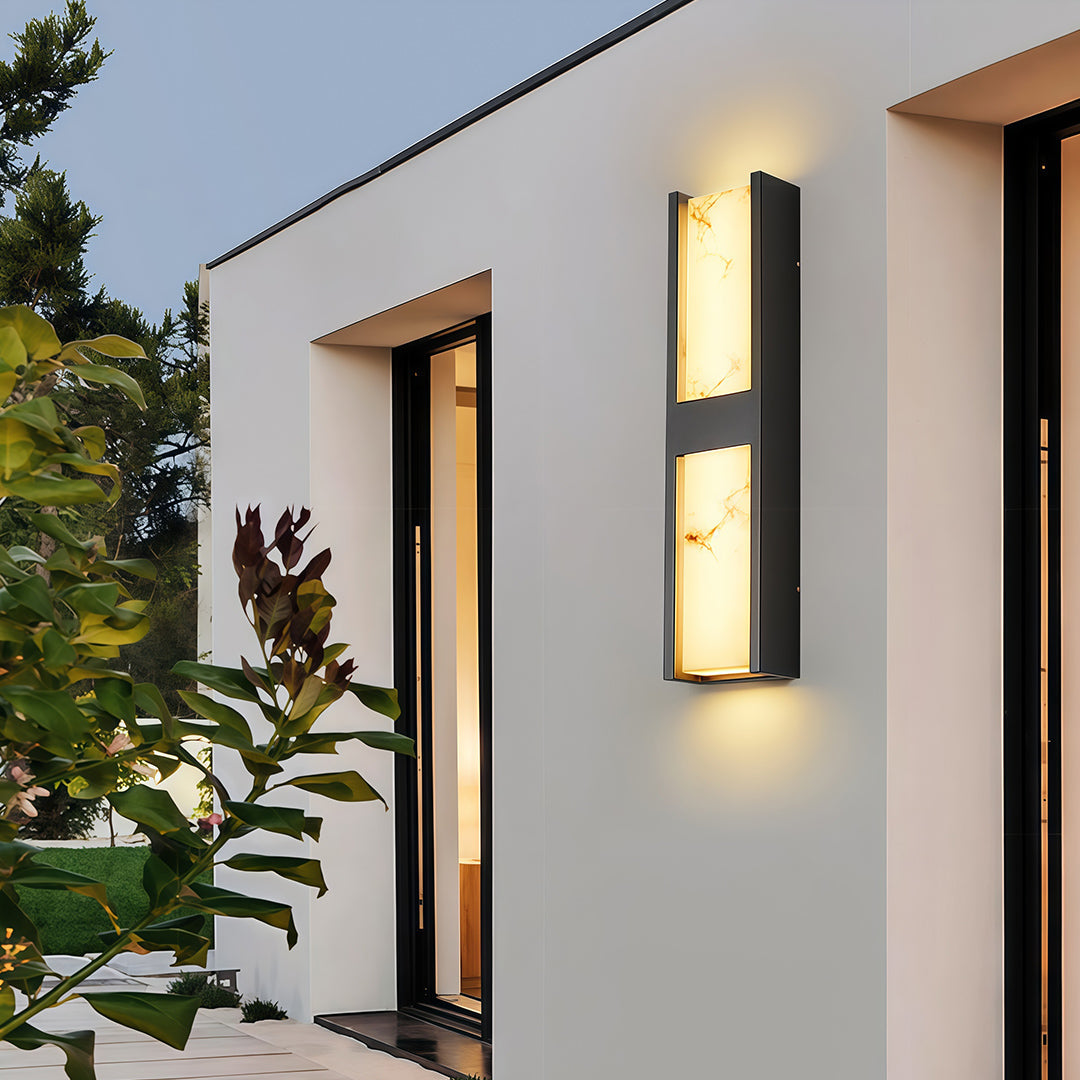 WINTHROP AQUA SQUARE LED WALL SCONCE