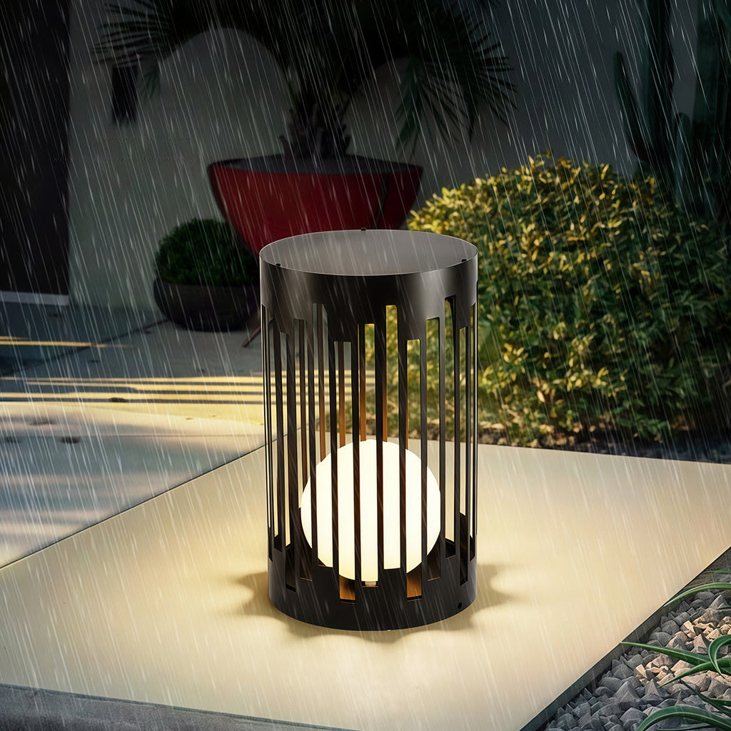 WINDSOR BRONZE GARDEN TORCH LANTERN
