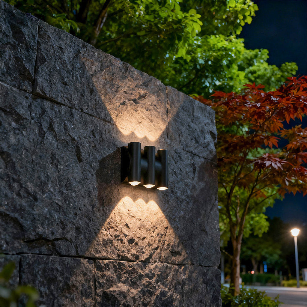 BRANSON DUAL-ANGLE OUTDOOR LED WALL SCONCE