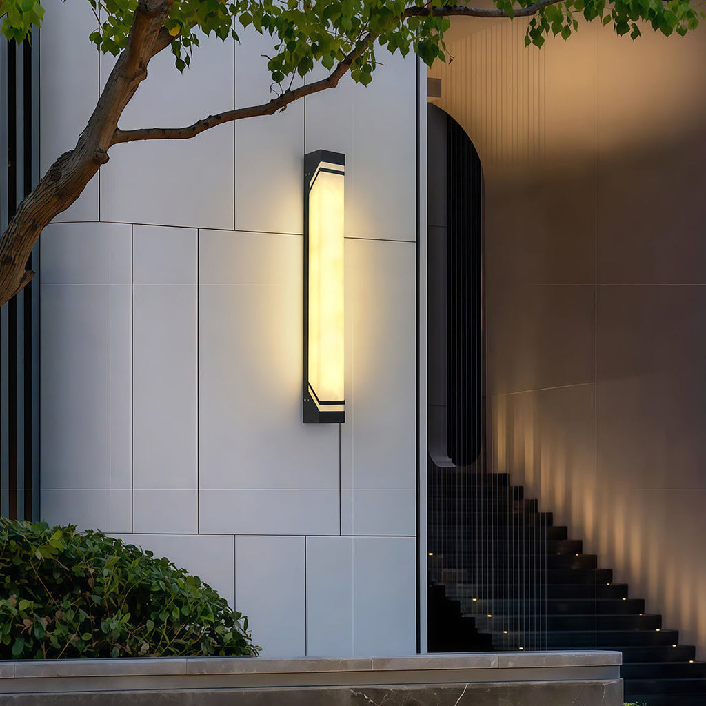WINTERBOURNE RAINPROOF LINEAR OUTDOOR WALL LANTERN