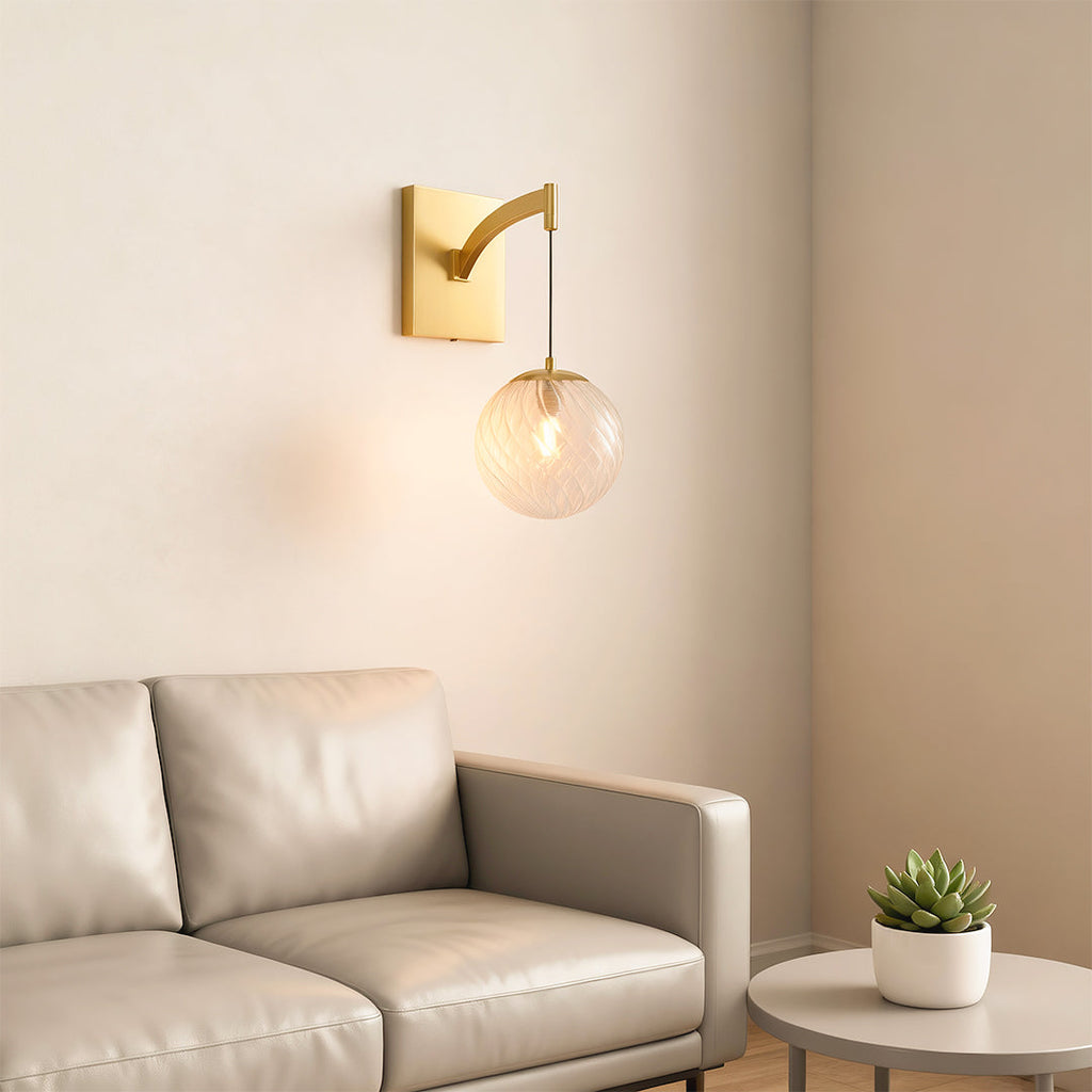 WINCHESTER GLOBE WALL SCONCE