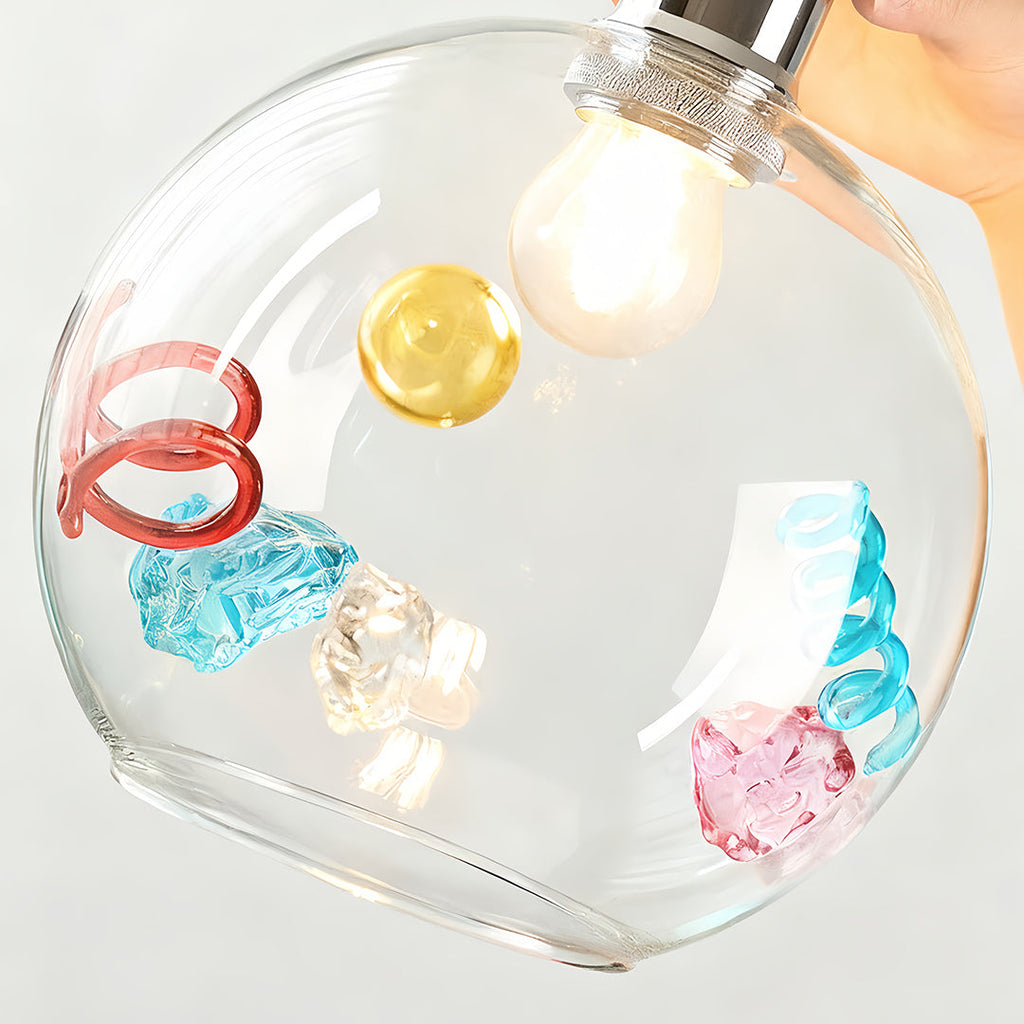 CHARLESTON PRISMATIC GLASS HANGING LANTERN