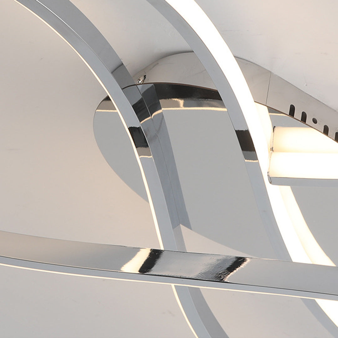WINTHROP MID-CENTURY FLUSH MOUNT LED LIGHT