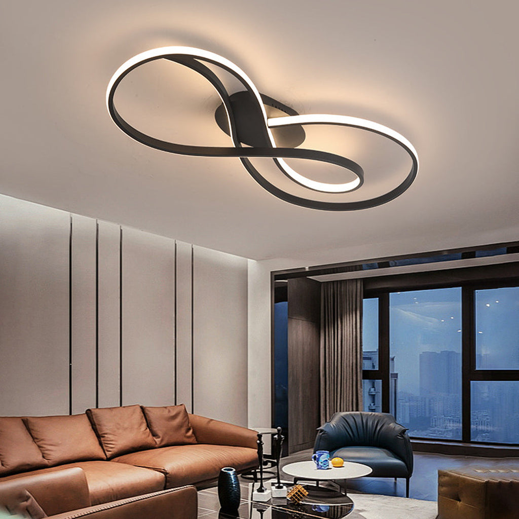 WINTHROP MID-CENTURY FLUSH MOUNT LED LIGHT
